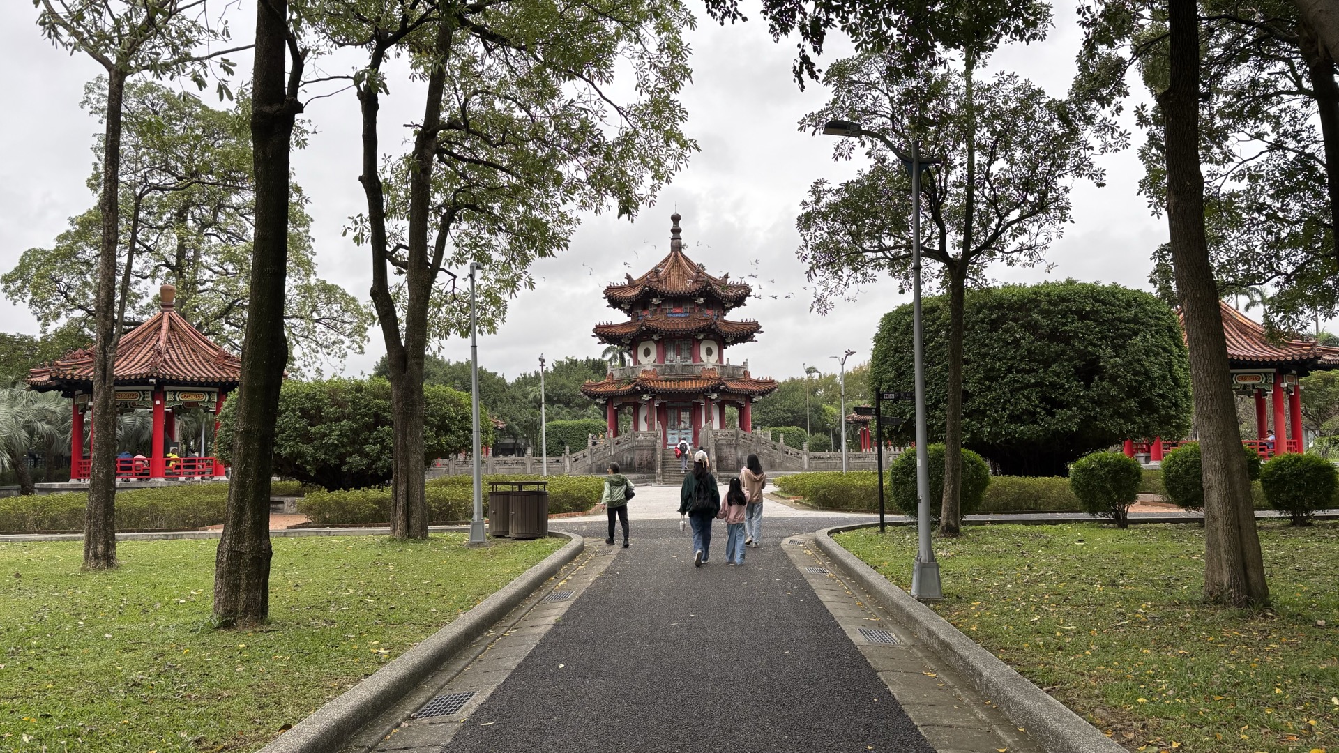 Pagoda v parku
